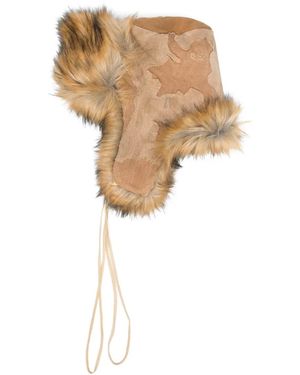 Who Decides War Faux-Fur Hat - White