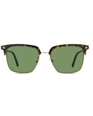 Bally Square-Frame Sunglasses - Green