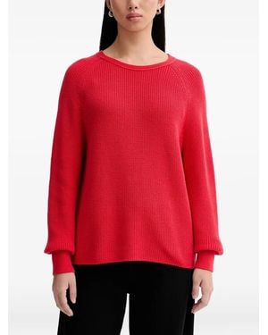 Marc O' Polo Raglan Knitted Jumper - Red