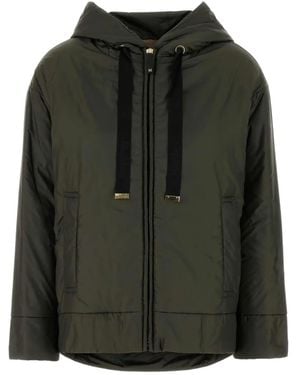 Max Mara Daria Hooded Jacket - Green