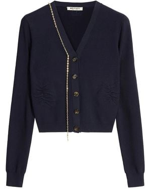 Ports 1961 チェーンディテール カーディガン - ブルー