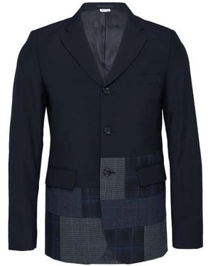 Comme des Garçons Patchwork Pocket Blazer - Blue