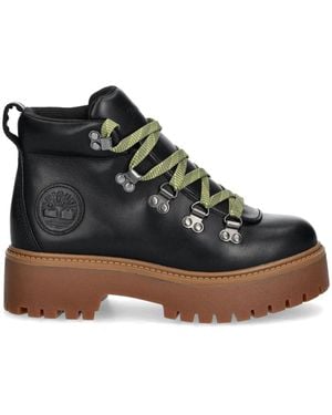 Timberland Leather Boots - Black