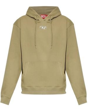 DIESEL Oval D Hoodie - Green