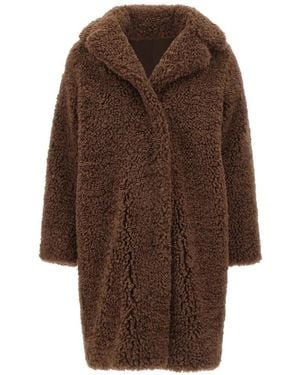 Rrd Reversible Faux-Fur Coat - Brown