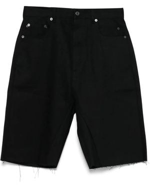 Rick Owens Geth Cutoffs Shorts - Black