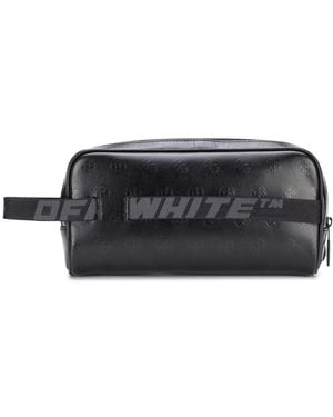 Off-White c/o Virgil Abloh Industrial Strap Wash Bag - Black