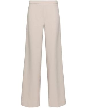 D.exterior Mid-Rise Straight-Leg Trousers - White