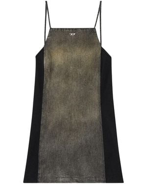 DIESEL De-Bety-S Denim Dress - Green
