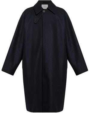 Studio Nicholson Cabo Single-Breasted Coat - Blue