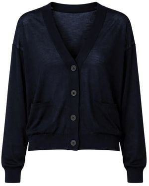 Roberto Collina Button-Fastening Cardigan - Blue