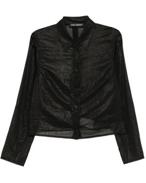 Our Legacy Auto Shirt - Black