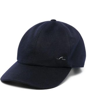 Paul & Shark Cashmere Baseball Cap - Blue