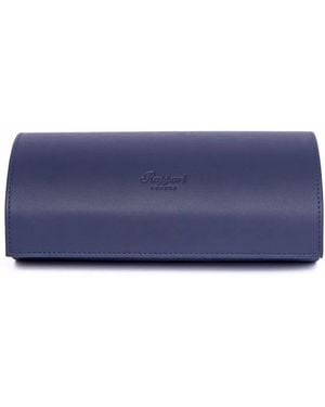 Rapport Hyde Park Three Watch Roll Case - Blue