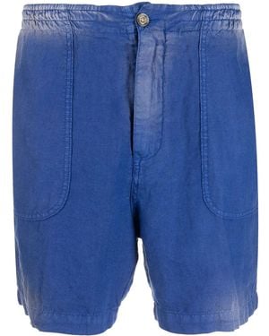 Altea Shorts Dritti Elasticizzati - Blu