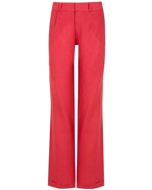 Clube Bossa Pantaloni Dritti Avenar - Rosso