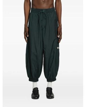 Y-3 Jogginghose mit Kordelzug - Grün