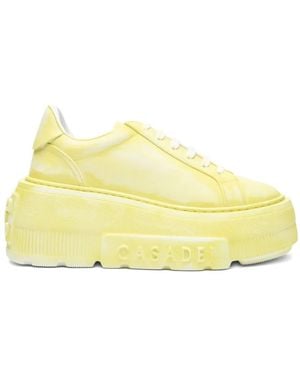 Casadei Nexus Platform Trainers - Yellow