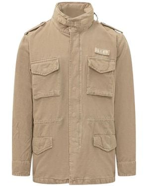 Bl'ker Veste À Poches Multiples - Natural