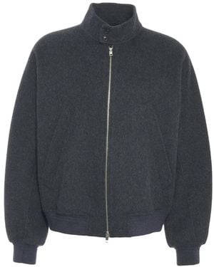 Grifoni Garrè High-Neck Zip-Up Jacket - Blue