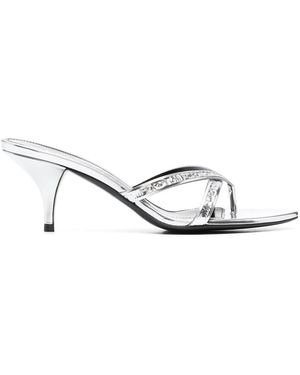 Tom Ford Metallic Leather Sandals