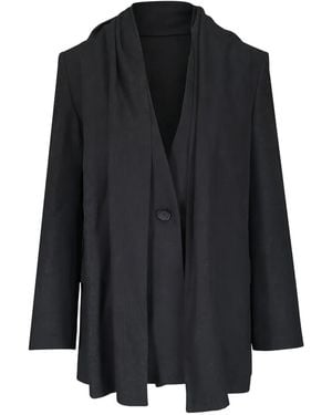 TOTEME Scarf Blazer Jacket - Black