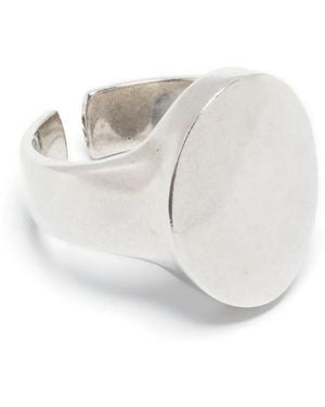 Isabel Marant Oval-Face Ring - White