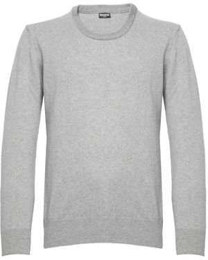 Franzese Collection Gerippter Pullover - Grau