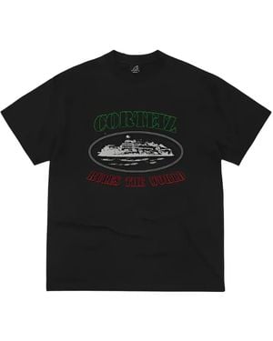 corteiz Alcatraz Graphic T-Shirt - Black