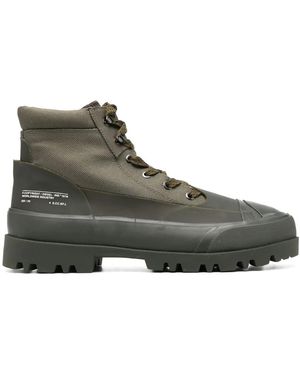 DIESEL Hiko Hybrid Lace-Up Boots - Green