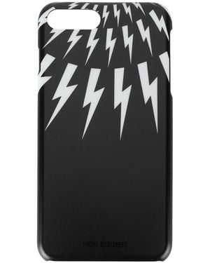 Neil Barrett Thunderbolt Iphone 7 Case - Black