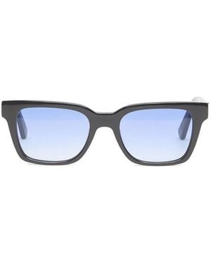Messyweekend Dean Square-Frame Sunglasses - Blue