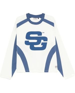 SUMMER GAMES Camiseta Con Logo Estampado - Azul