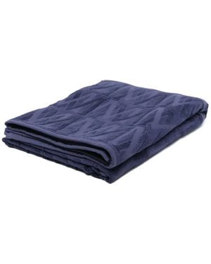 Moncler Monogram Beach Towel - Blue