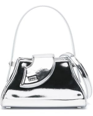 Gcds Small Comma Tote Bag - Black
