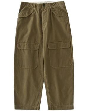 Studio Nicholson Ravel Cargo Trousers - Green