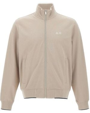 Sun 68 Zip-Up Track Jacket - White