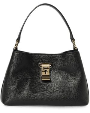 Bally Liv Grained Handbag - Black