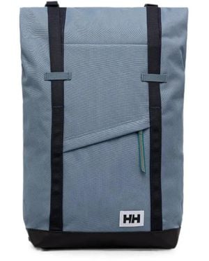 Helly Hansen Stockholm Logo-Patch Buckle-Fastening Backpack - Blue