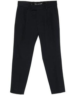 KARL LAGERFELD Belt-Loop Trousers - Black