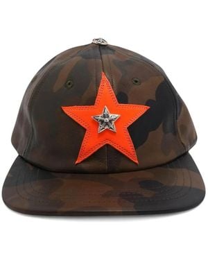Chrome Hearts Casquette À Patch Étoile - Red