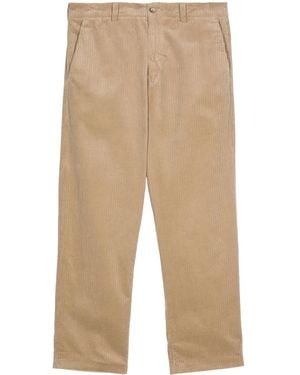 NN07 Paw Mid-Rise Tapered Pants - Natural