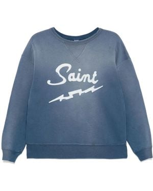 SAINT Mxxxxxx The Deviant Crewneck Sweatshirt in Gray for