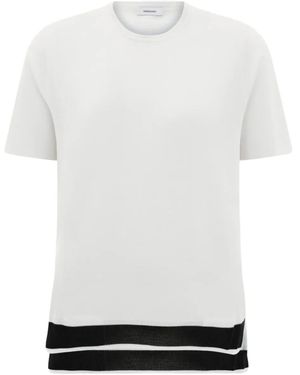 Ferragamo Knitted T-Shirt - White