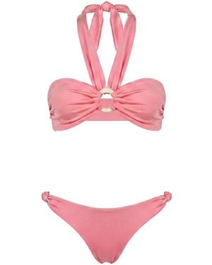 Anjuna Maiad Ring-Detail Bikini - Pink