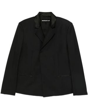 Notrainproof Notched-Lapel Blazer - Black