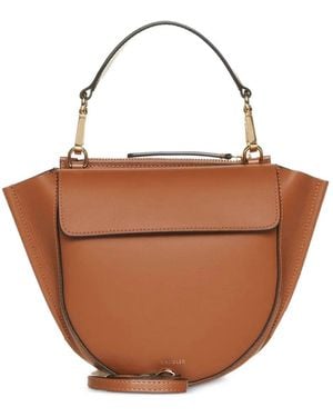 Wandler Flap Shoulder Bag - Brown