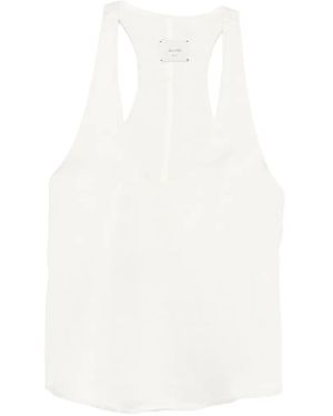 Alysi Racerback Top - White