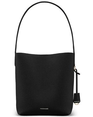 Maison De Sabre Bolso Bombonera The Bucket Soft Tote - Negro