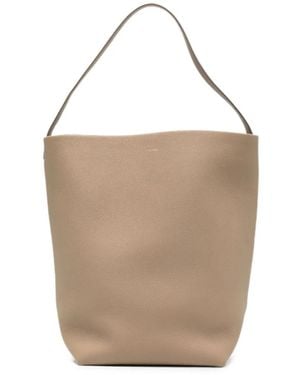 The Row Large N/S Park Tote Bag - Natural